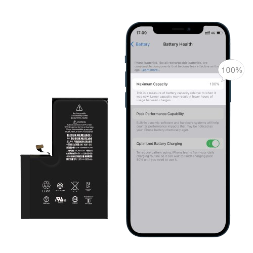 Diagnostic iPhone Battery with Tag-On Flex A diagnostic iPhone battery with a tag-on flex cable attached