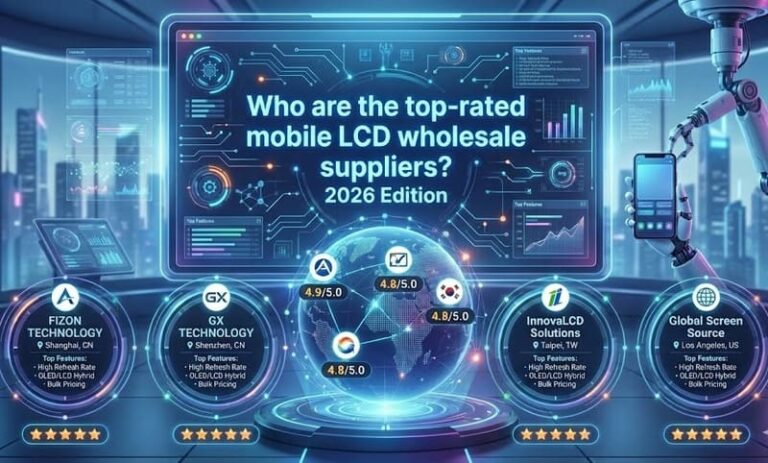 Who are the top-rated mobile LCD wholesale suppliers? 2026 Edition