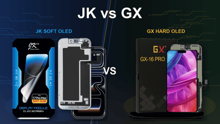JK vs GX iPhone Screens: Which Brand Should You Stock?